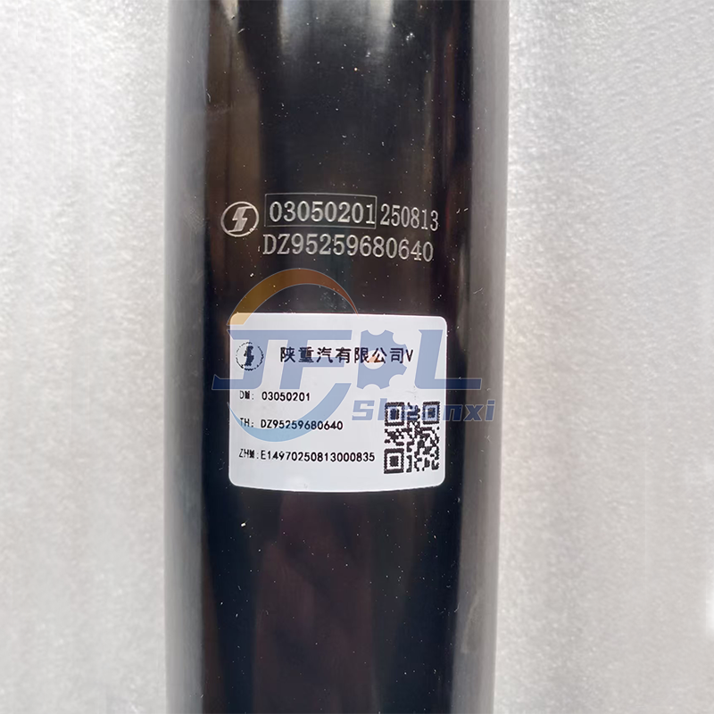 SHACMAN Delong X3000 Truck Parts Front Chassis Shock Absorbe Front Axle Shock Absorber Assembly DZ95259680640