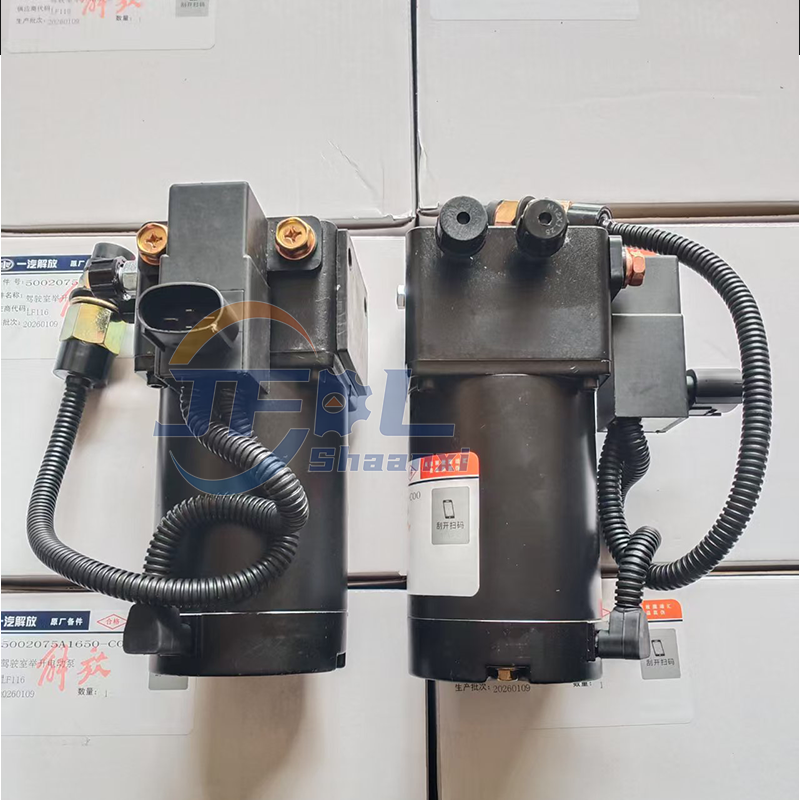 5002075A1650-C00 Truck Cabin Lifting Electric Pump for FAW Jiefang J6 J6P JH6 Heavy Duty Truck Electric Tilt Pump Assembly
