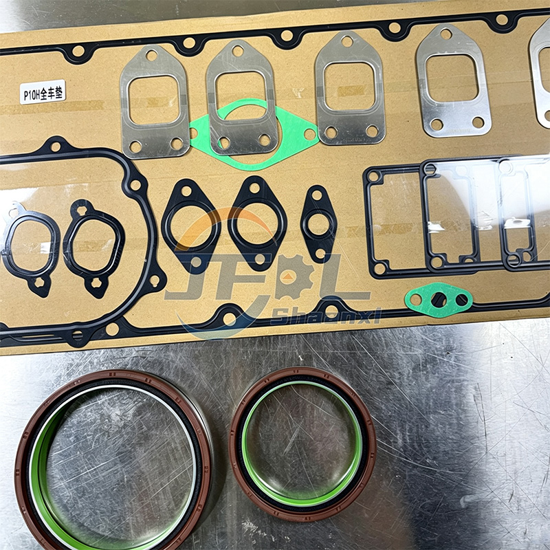 Full Gasket Kit P10.5H Overhaul Gasket Set Accessories Rings for Shacman X5000/X6000/M3000S/X3000 Trucks