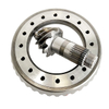 SHACMAN Truck Parts Bevel Gear/Crown Wheel And Pinion Driven Bevel Gear Pair of The Single-stage Reducer for The Rear Axle of Shaanxi Heavy Truck HD90009321035 Compatible with HDZ340 F3000 X3000 M3000