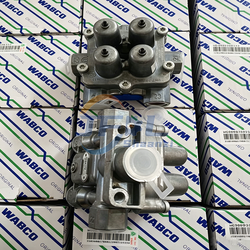 Factory Direct Sales of Four circuit Protection Valve WG9000360523 for HOWO 7, HOWO A7, HOWO T7H, And HOWO TX Series.