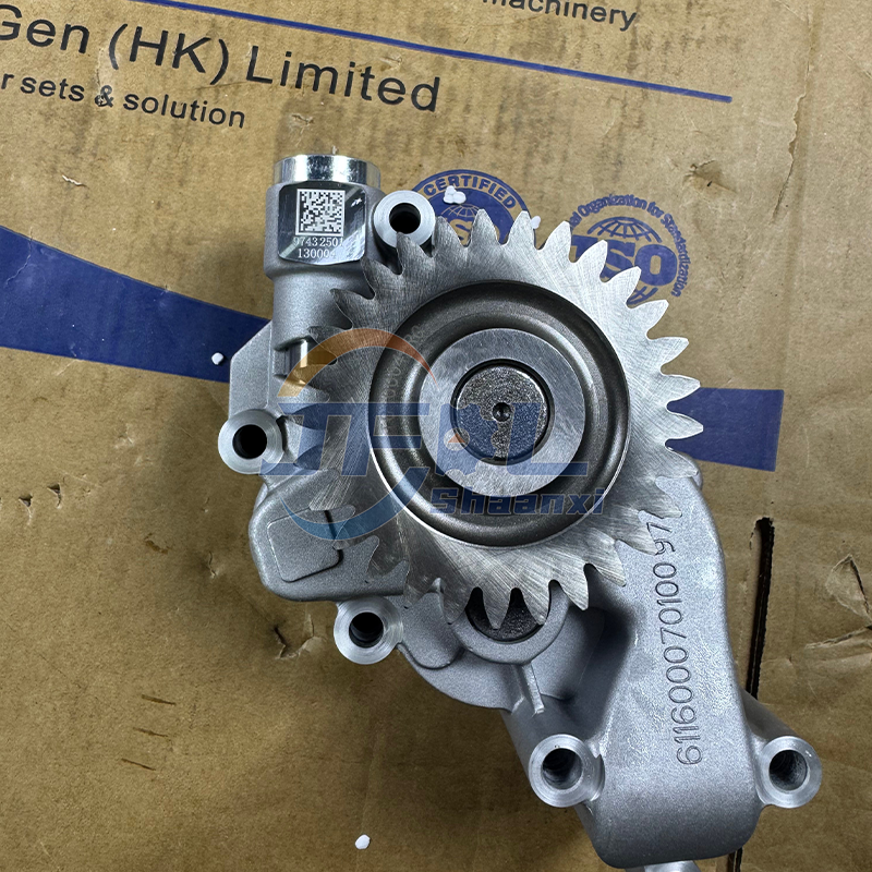 Engine Oil Pump Assembly 611600070100 Rings for Shacman F3000/M3000/X3000 Trucks Weichai WP10H Diesel Engine Spare Parts