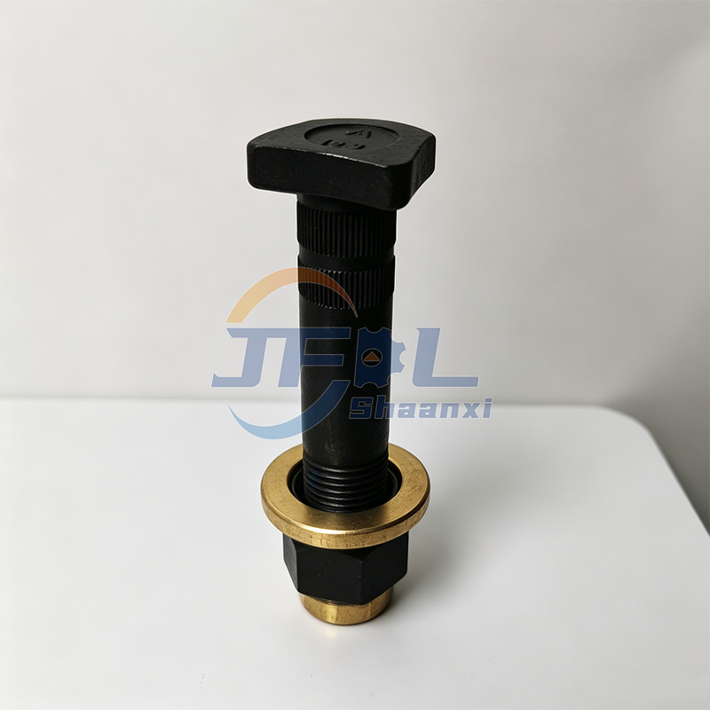 Heavy-Duty Truck Rear Wheel Hub Bolt with Nut WG9112340123 for HOWO 7 A7 T7H TX TH7 Trucks 