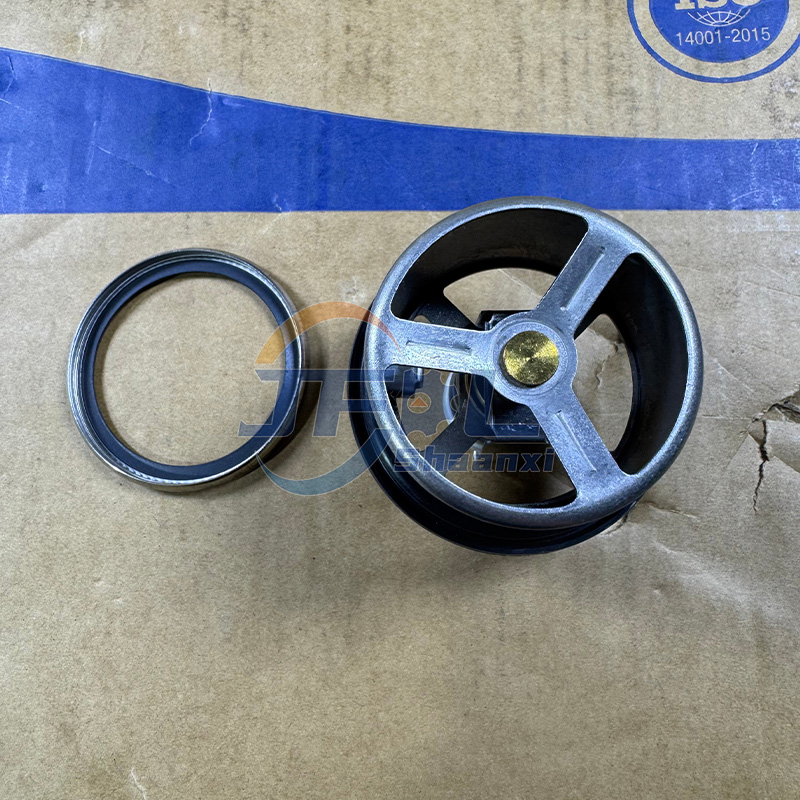 Shacman Delong Truck Spare Parts F3000/X3000 Weichai WP10/WP12/WP13 Engine Thermostat Valve 71 Degree 33814-71 Thermostat Assembly Accessories