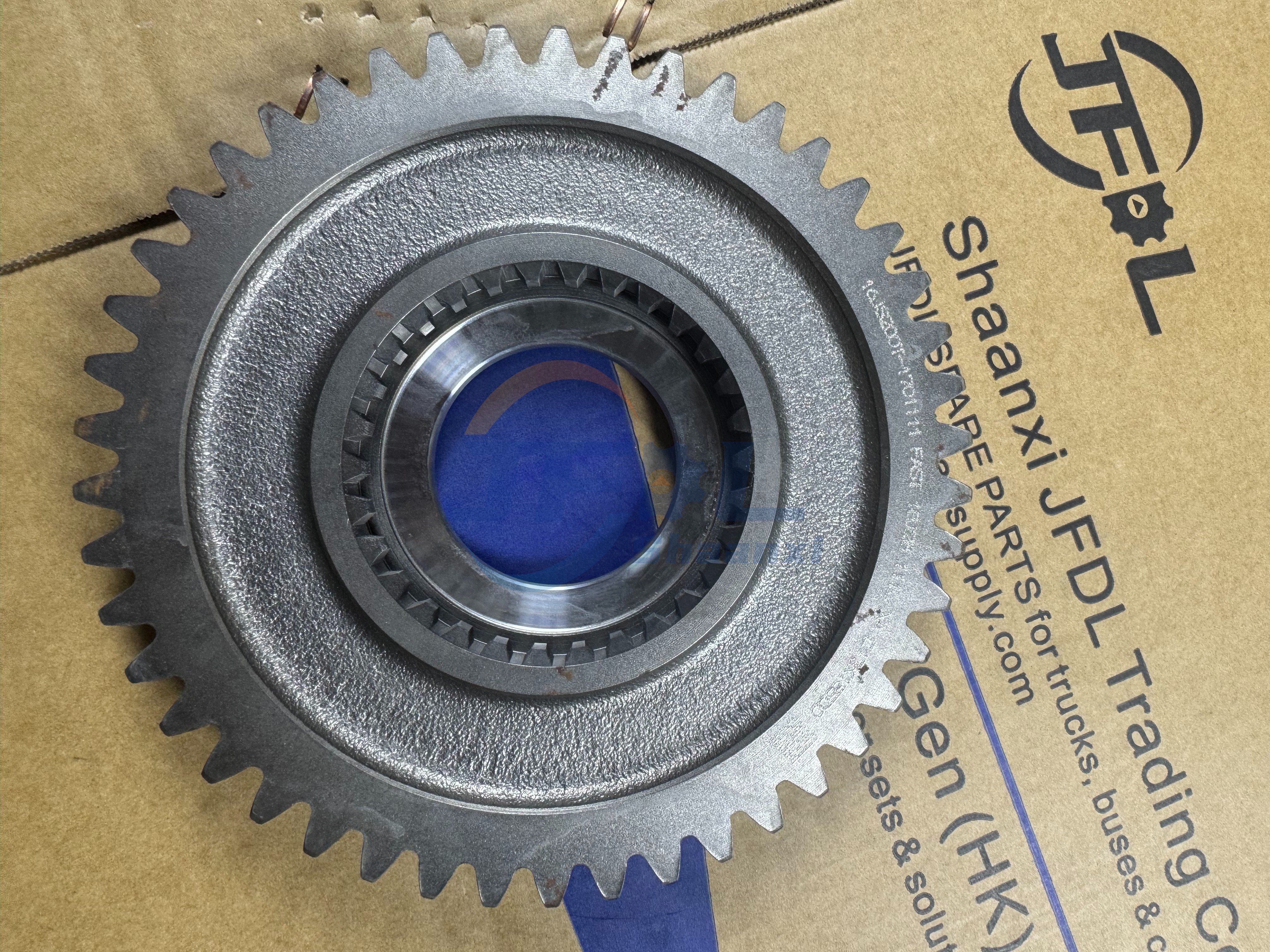 Truck Spare Parts Transmission system Pinion Main Shaft 1st Gear 16JS200T-1701111 For Shacman Delong F3000, X3000, And M3000