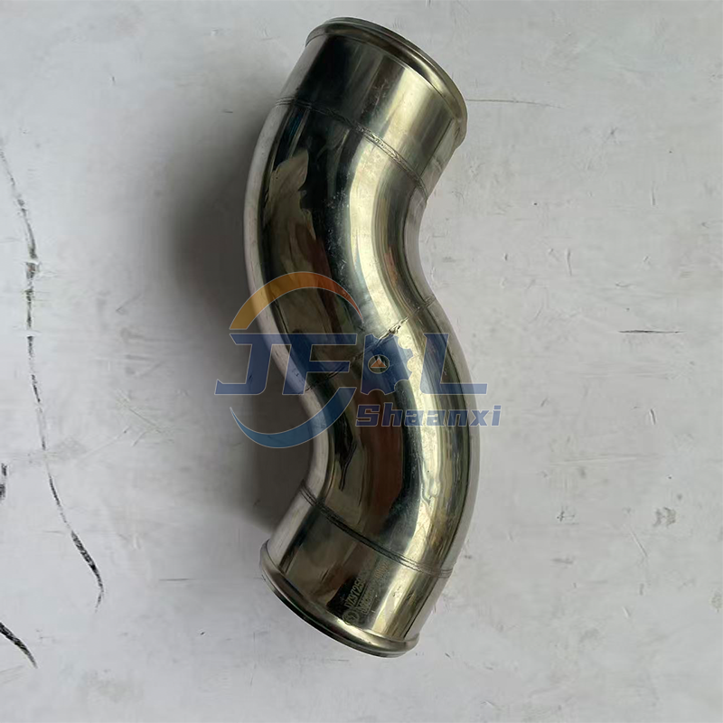 DZ97259534209 Intercooler Inlet Pipe for Shacman X3000 F3000 H3000 Turbo Charge Air Intake Metal Pipe