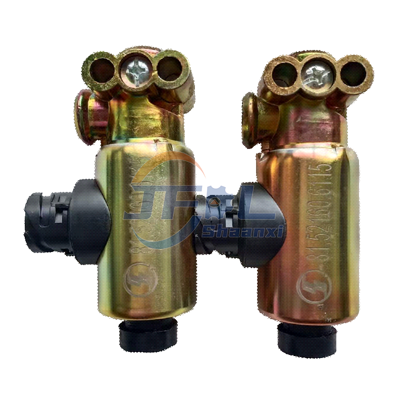 Solenoid Valve 81.52160.6115 | 3-Pin Retarder Control Valve Fits Shacman Delong & MAN Trucks
