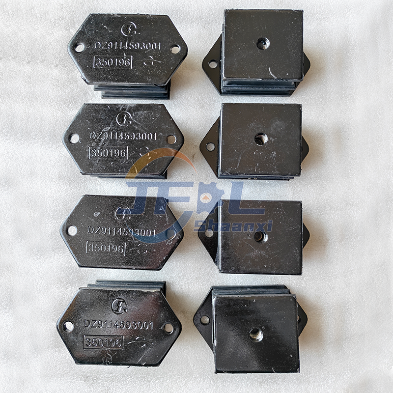 Factory Direct Sales of Shacman X3000 And X5000 Front And Rear Engine Support Rubber DZ9114593001 DZ97259590209