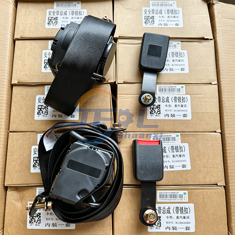 SINOTRUK HOWO A7 T7H T5G TX T7 SITRAK C7H C5H Truck Spare Parts Front Left Seat Belt Assembly WG1664560050 
