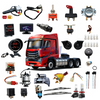SHACMAN Delong F3000 X3000 Truck Spare Parts Coolant Temperature Sensor 612600100171 Thermal Fan Control Switch