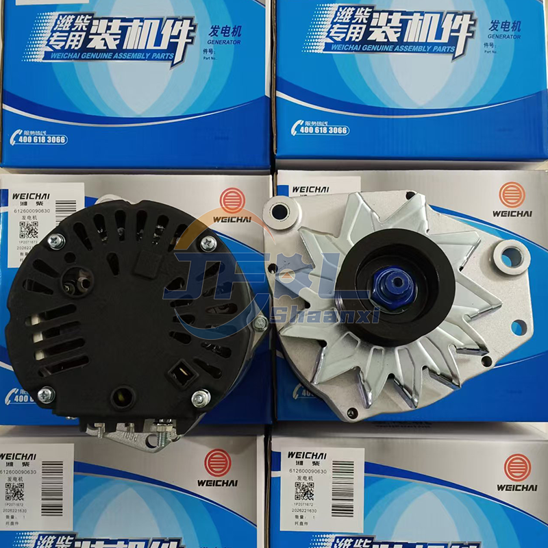 Global Shipping Weichai Generator Assembly Alternator Assy 612600090630 Is Suitable for WP10 WD615 WD10 And WD12 Engine Series