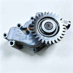 Engine Oil Pump Assembly 611600070100 Rings for Shacman F3000/M3000/X3000 Trucks Weichai WP10H Diesel Engine Spare Parts