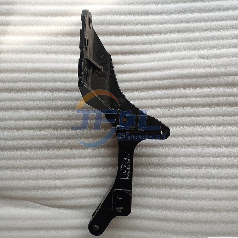 SHACMAN Genuine Cab Rear Left Support Bracket DZ13241440505 - Durable Heavy Duty Truck Suspension Component