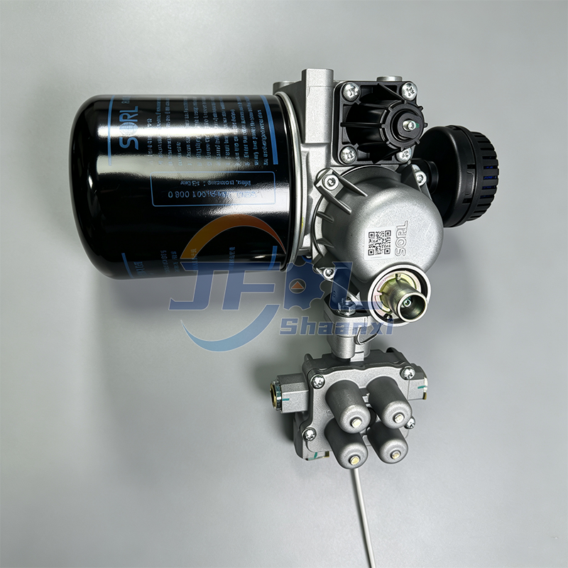 FAW J5P J6P Truck Spare Parts Air Dryer Assembly with Four-Circuit Protection Valve 35110070010P01