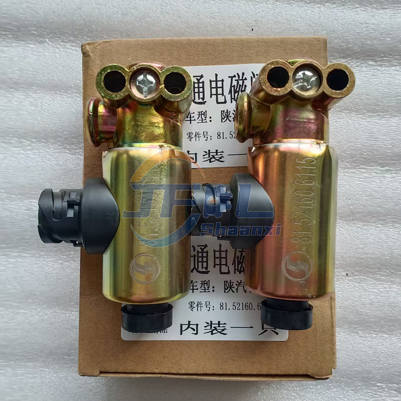 Solenoid Valve 81.52160.6115 | 3-Pin Retarder Control Valve Fits Shacman Delong & MAN Trucks